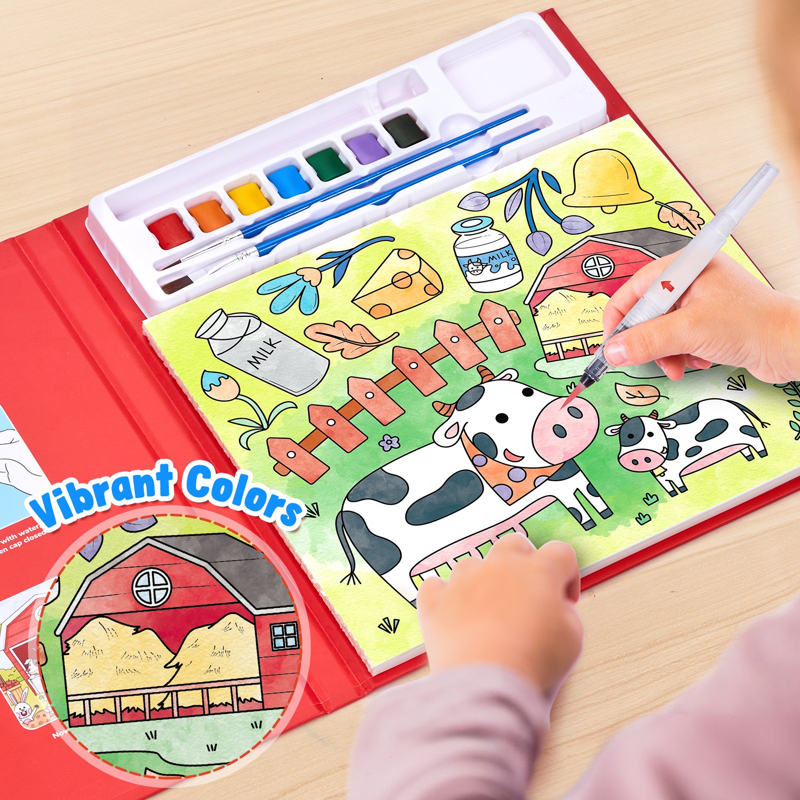 Paint with Water Coloring Books