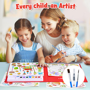 Paint with Water Coloring Books