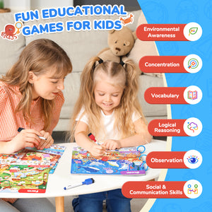 Preschool Learning Activities Handwriting Practice Book - JoyCat