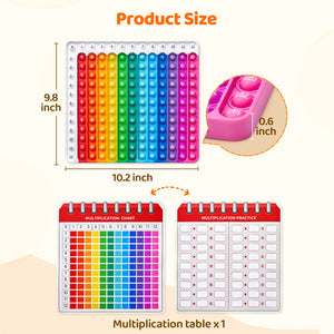 color-multiplication time table and popit