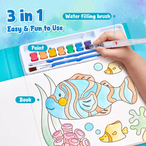 Paint with Water Coloring Books
