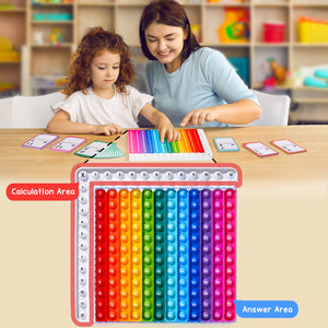 color-multiplication flash cards and poplt