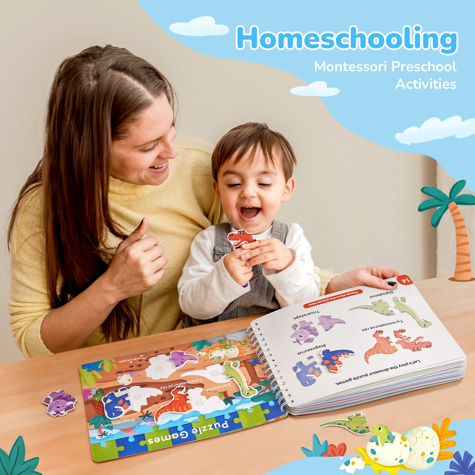 Preschool Busy Book for Toddlers 3-5 - JoyCat