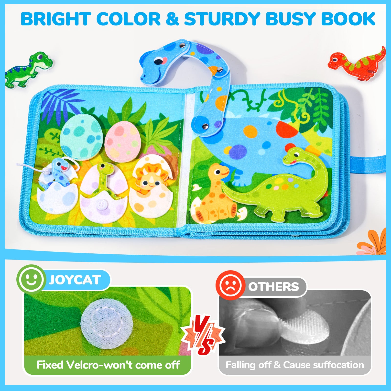 Farm Dinosaur Busy Book - JoyCat