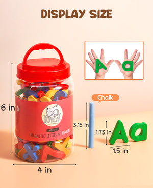 Magnetic Letters Numbers Alphabet - JoyCat
