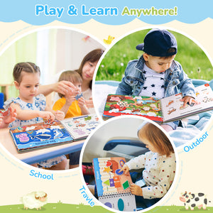 Preschool Busy Book for Toddlers 3-5 - JoyCat