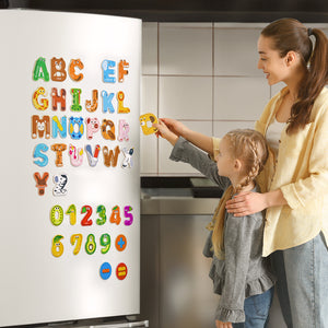 Wooden Thick Alphabet Magnets - JoyCat