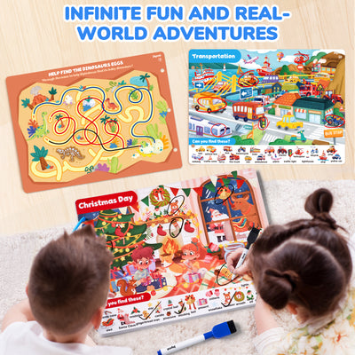 Preschool Learning Activities Handwriting Practice Book - JoyCat