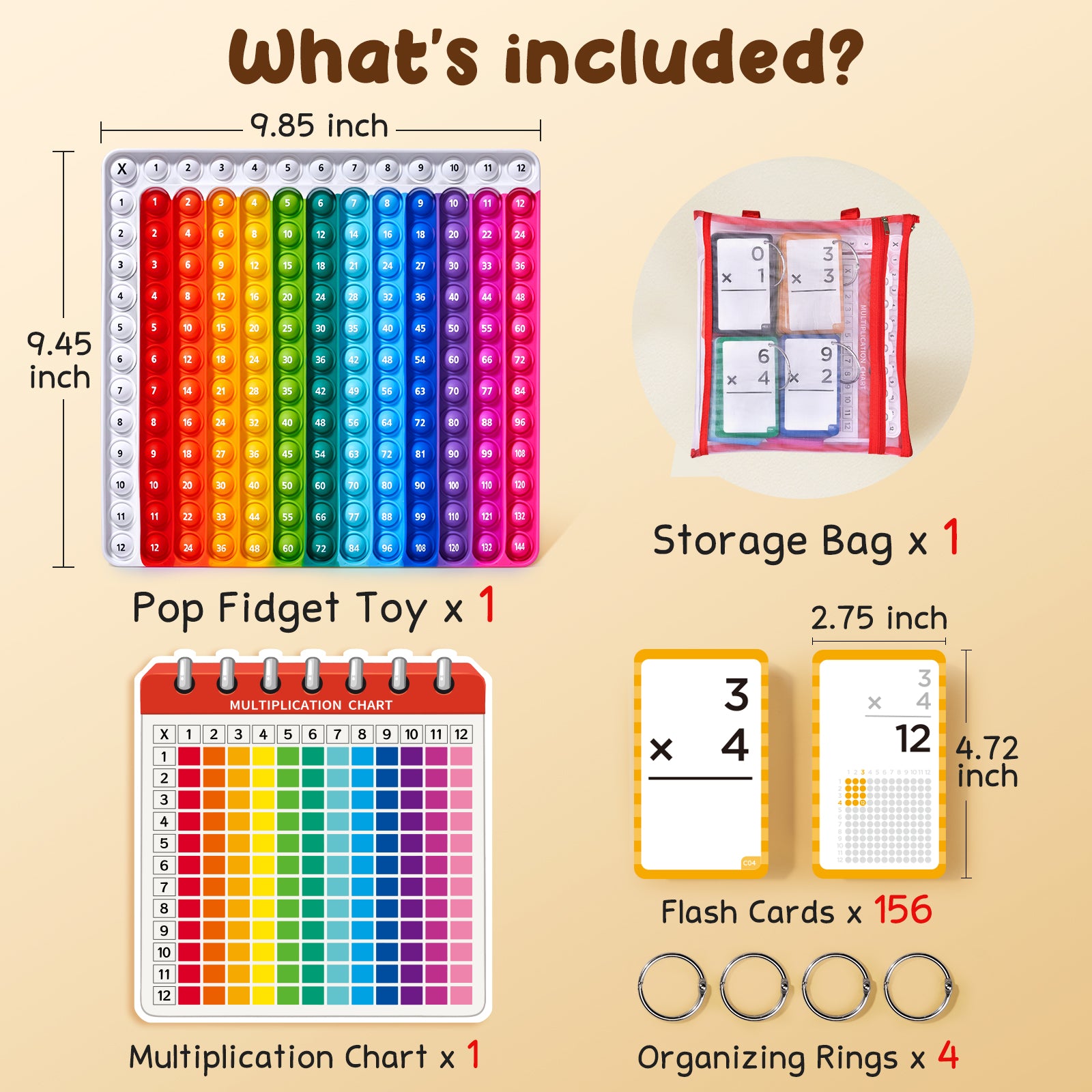 color-multiplication flash cards and poplt