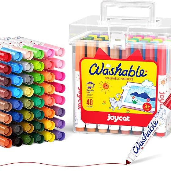 48 Count Washable Markers for Kids