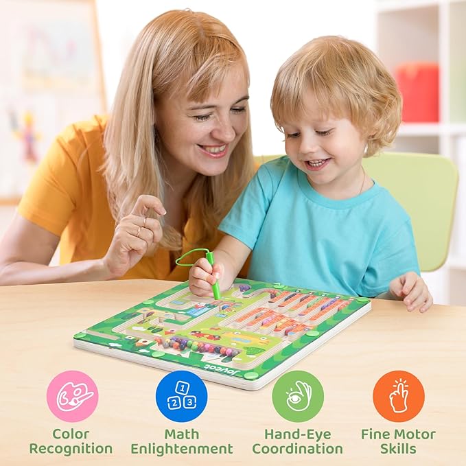 Magnetic Color and Number Maze - JoyCat