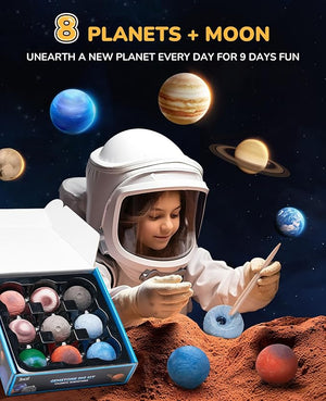 Excavate 18 Gems from The Solar System