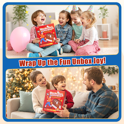 Velcro Ball and Mitt Catch Game Set – Fun Outdoor/Indoor Activity for All Ages