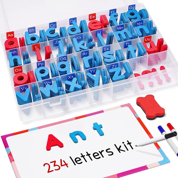 Classroom Magnetic Letters Kit 234 Pcs