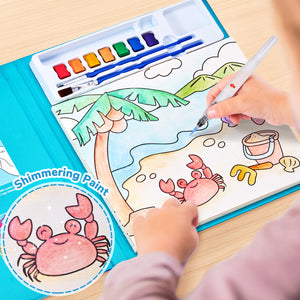 Paint with Water Coloring Books