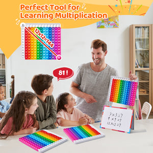 color-multiplication time table and popit