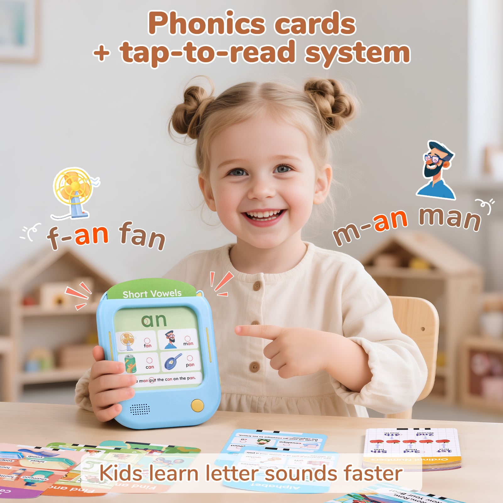 JoyCat Kids Learning Tablet