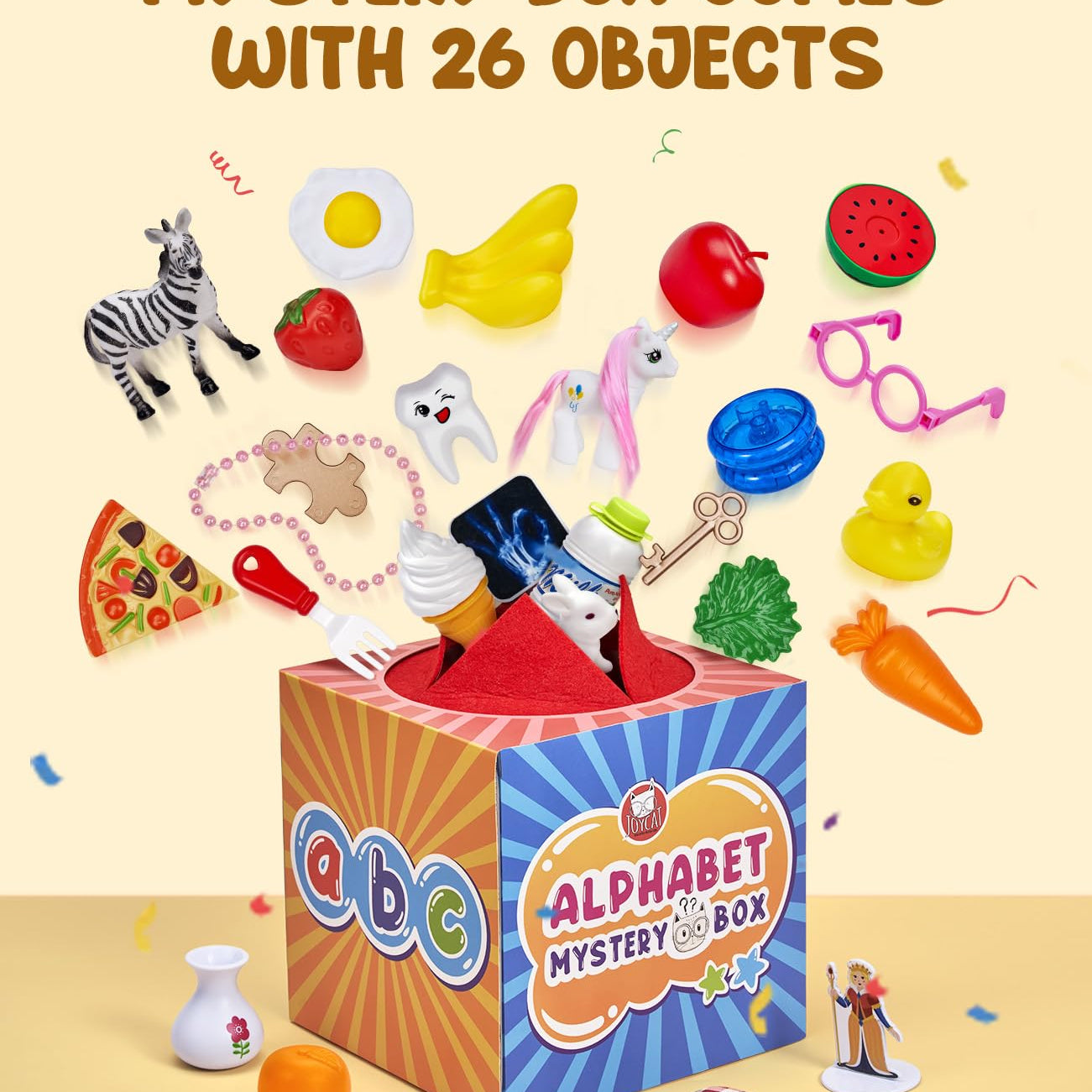 Alphabet Mystery Box for Kids JoyCat