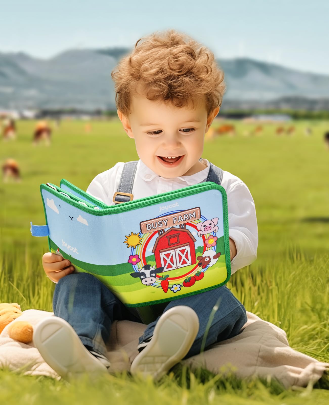 Farm Dinosaur Busy Book - JoyCat