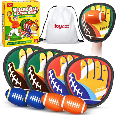 Velcro Ball and Mitt Catch Game Set – Fun Outdoor/Indoor Activity for All Ages