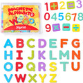 Wooden Magnetic Letters and Numbers