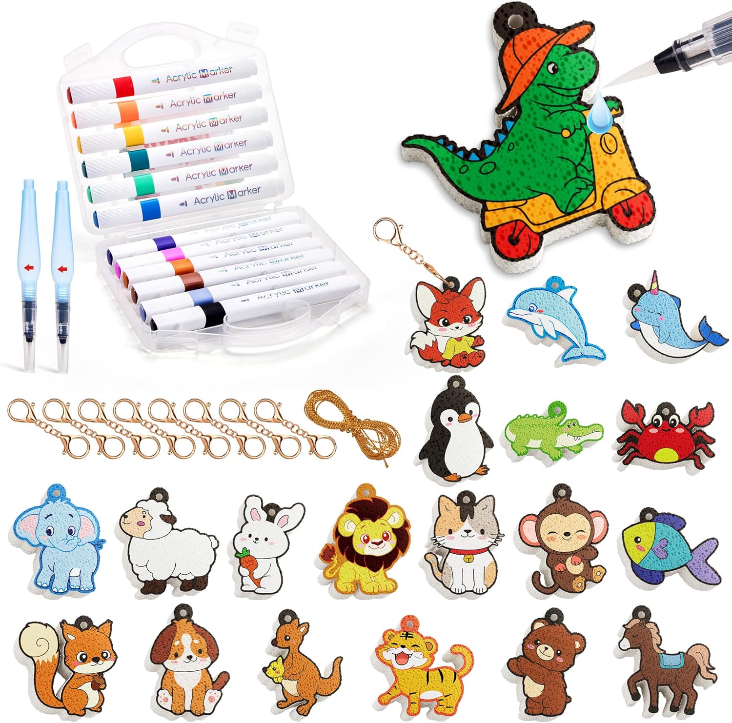 Art Kit- 3D DIY Foam Texture Painting Kit