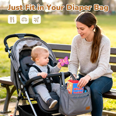 My First Mystery Soft Box – Sensory Exploration Toy Set with 10 Crinkle/Rattle Objects for Baby